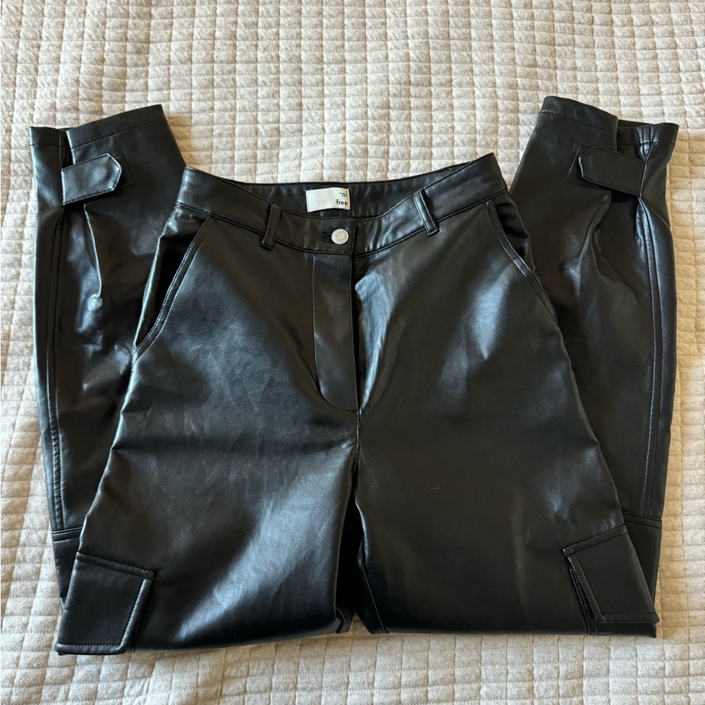 Aritzia leather pants